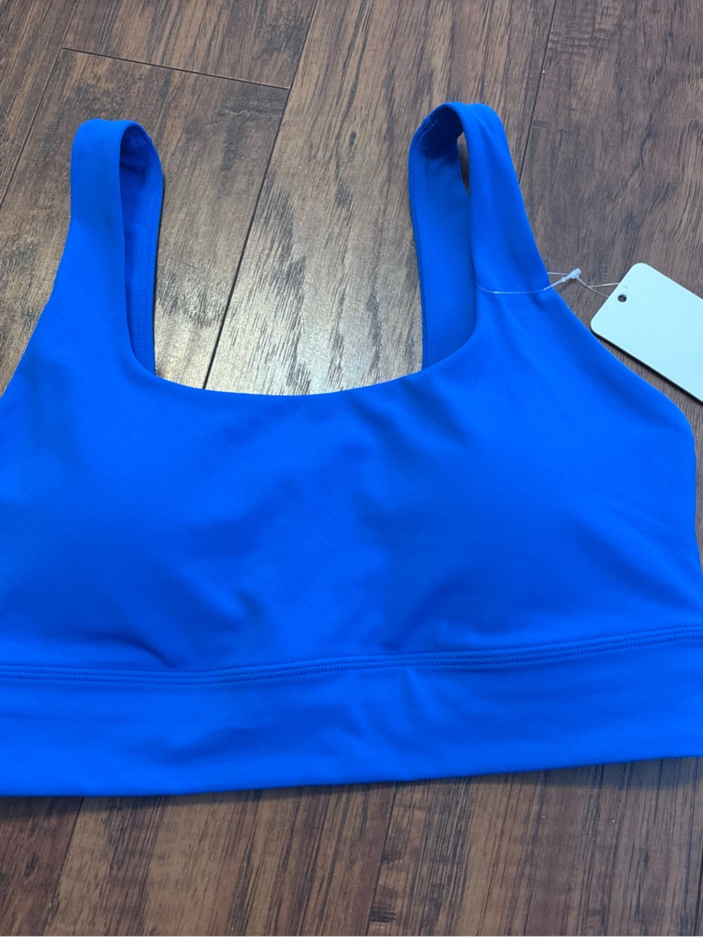 CRZ YOGA Blue Scoop Neck Camisole Tank